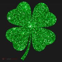 Glitter Shamrock St Patrick's Day Long Sleeve Shirt thumb 2