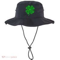 Glitter Shamrock St Patrick's Day Bucket Hat thumb 0