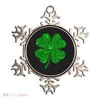 Glitter Shamrock St Patrick's Day Ornament thumb 0