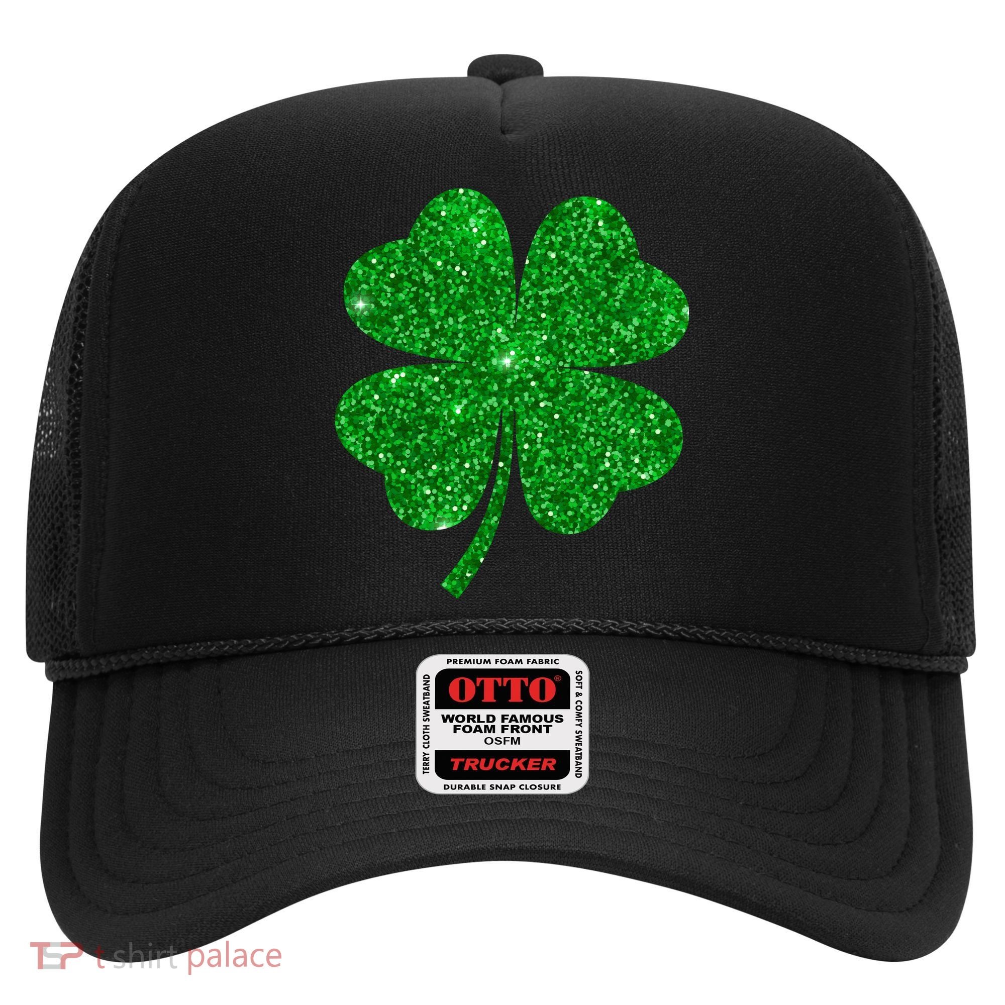 Glitter Shamrock St Patrick's Day Hat