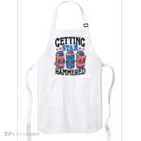 Getting Star Spangled Hammered Funny 4th Of July Patriotic Meaningful Gift Apron thumb 0