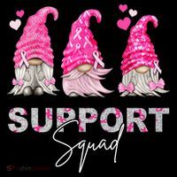 Gnome Support Squad Breast Cancer Doggie Tank thumb 4