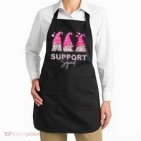 Gnome Support Squad Breast Cancer Apron thumb 2