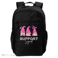 Gnome Support Squad Breast Cancer Backpack thumb 0
