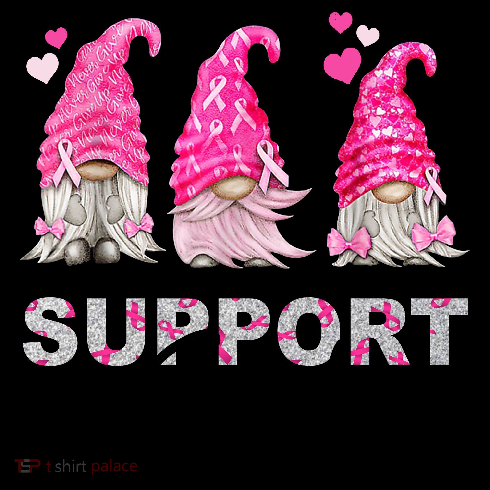 Gnome Support Squad Breast Cancer Coffee Mug