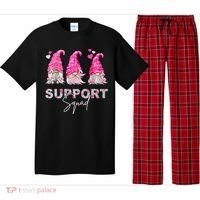 Gnome Support Squad Breast Cancer Pajama Set thumb 0