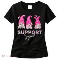 Gnome Support Squad Breast Cancer Women's T-Shirt thumb 0