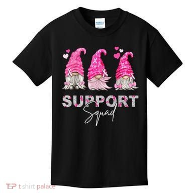 Gnome Support Squad Breast Cancer Kids T-Shirt