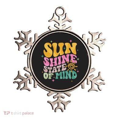 Groovy Sunshine State Of Mind Summer Break Vacation Ornament