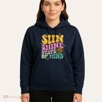 Groovy Sunshine State Of Mind Summer Break Vacation Hoodie thumb 5