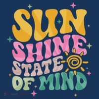 Groovy Sunshine State Of Mind Summer Break Vacation Hoodie thumb 7