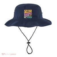 Groovy Sunshine State Of Mind Summer Break Vacation Bucket Hat thumb 0