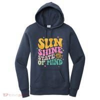 Groovy Sunshine State Of Mind Summer Break Vacation Women's Hoodie thumb 0