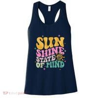 Groovy Sunshine State Of Mind Summer Break Vacation Women's Tank Top thumb 0