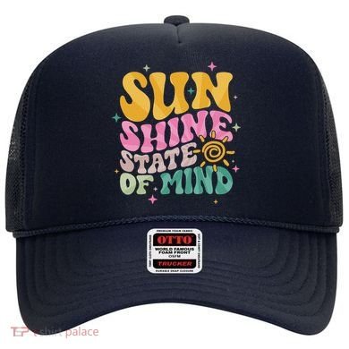 Groovy Sunshine State Of Mind Summer Break Vacation Hat