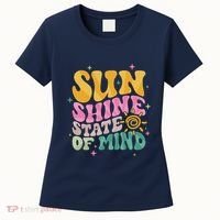 Groovy Sunshine State Of Mind Summer Break Vacation Women's T-Shirt thumb 0