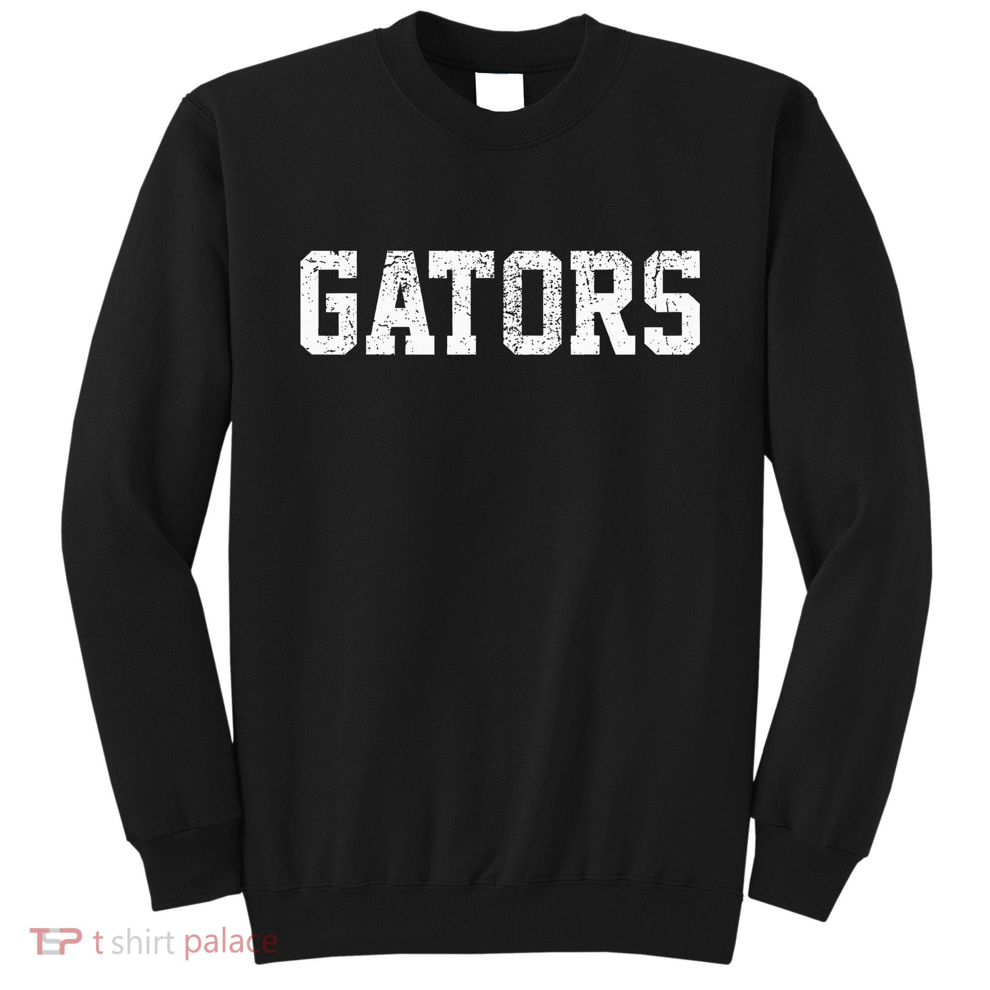 Gators School Sports Fan Team Spirit Mascot Heart Sweatshirt