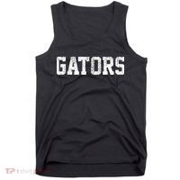 Gators School Sports Fan Team Spirit Mascot Heart Tank Top thumb 0