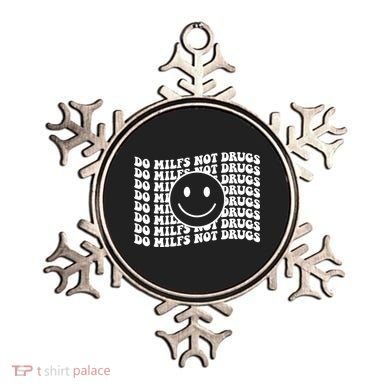 Groovy Style Smile Face Do Milfs Not Drugs Ornament