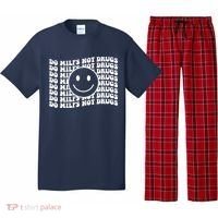Groovy Style Smile Face Do Milfs Not Drugs Pajama Set thumb 0