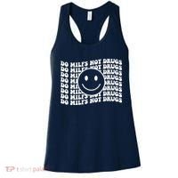 Groovy Style Smile Face Do Milfs Not Drugs Women's Tank Top thumb 0