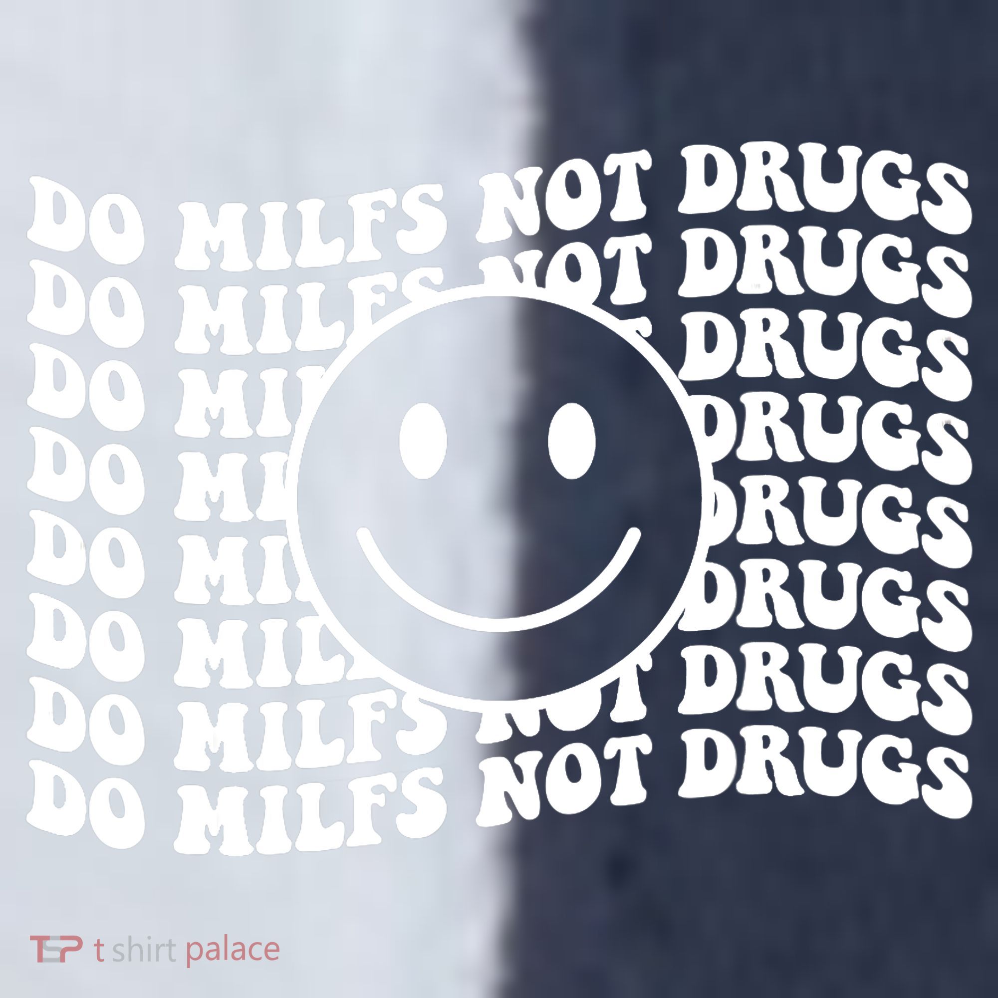 Groovy Style Smile Face Do Milfs Not Drugs Sport-Tek Competitor United Soccer Jersey