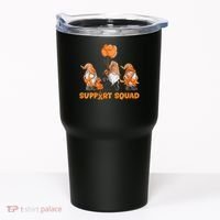 Gnomes Support Squad MS Awareness Orange Ribbon Tumbler thumb 0