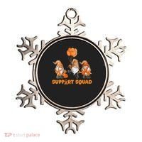 Gnomes Support Squad MS Awareness Orange Ribbon Ornament thumb 0