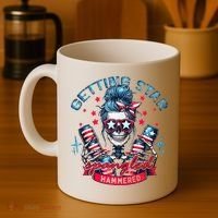 Getting Star Spangled Hammered Skeleton 4th Of July Coffee Mug thumb 4