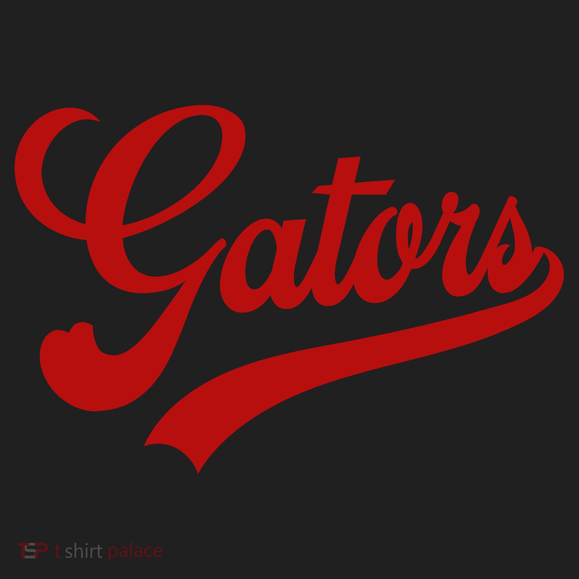 Gators School Spirit Mascot Logo Team Sports Women's Sweatshirt