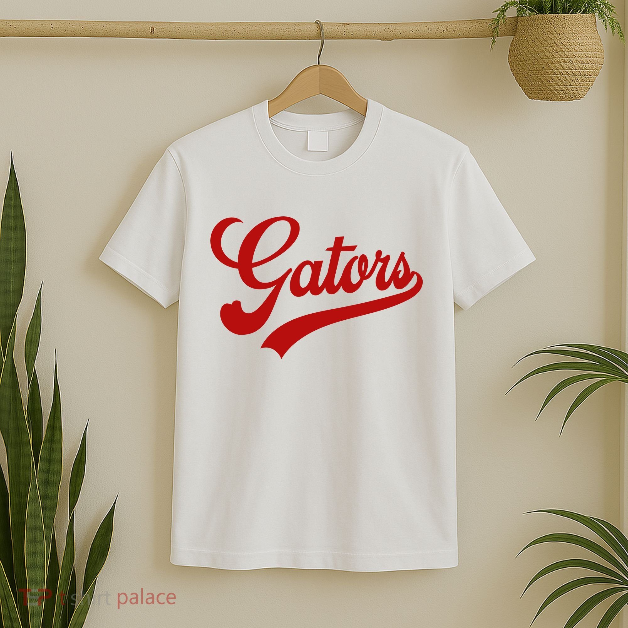 Gators School Spirit Mascot Logo Team Sports T-Shirt