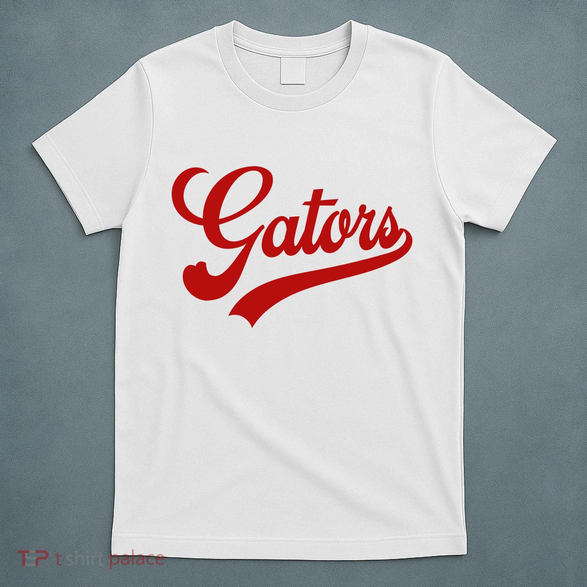 Gators School Spirit Mascot Logo Team Sports T-Shirt