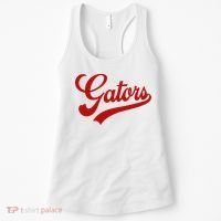 Gators School Spirit Mascot Logo Team Sports Women's Tank Top thumb 0
