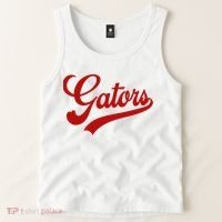 Gators School Spirit Mascot Logo Team Sports Tank Top thumb 2