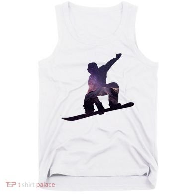 Galaxy Space Ski Boarding Tank Top