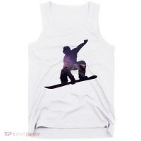 Galaxy Space Ski Boarding Tank Top thumb 0