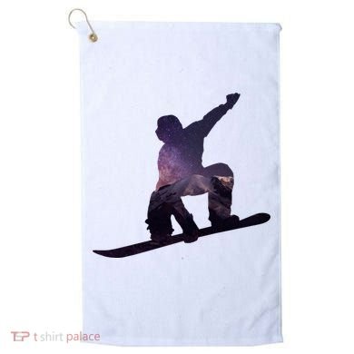 Galaxy Space Ski Boarding Golf Towel