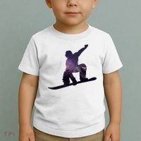 Galaxy Space Ski Boarding Toddler T-Shirt thumb 2