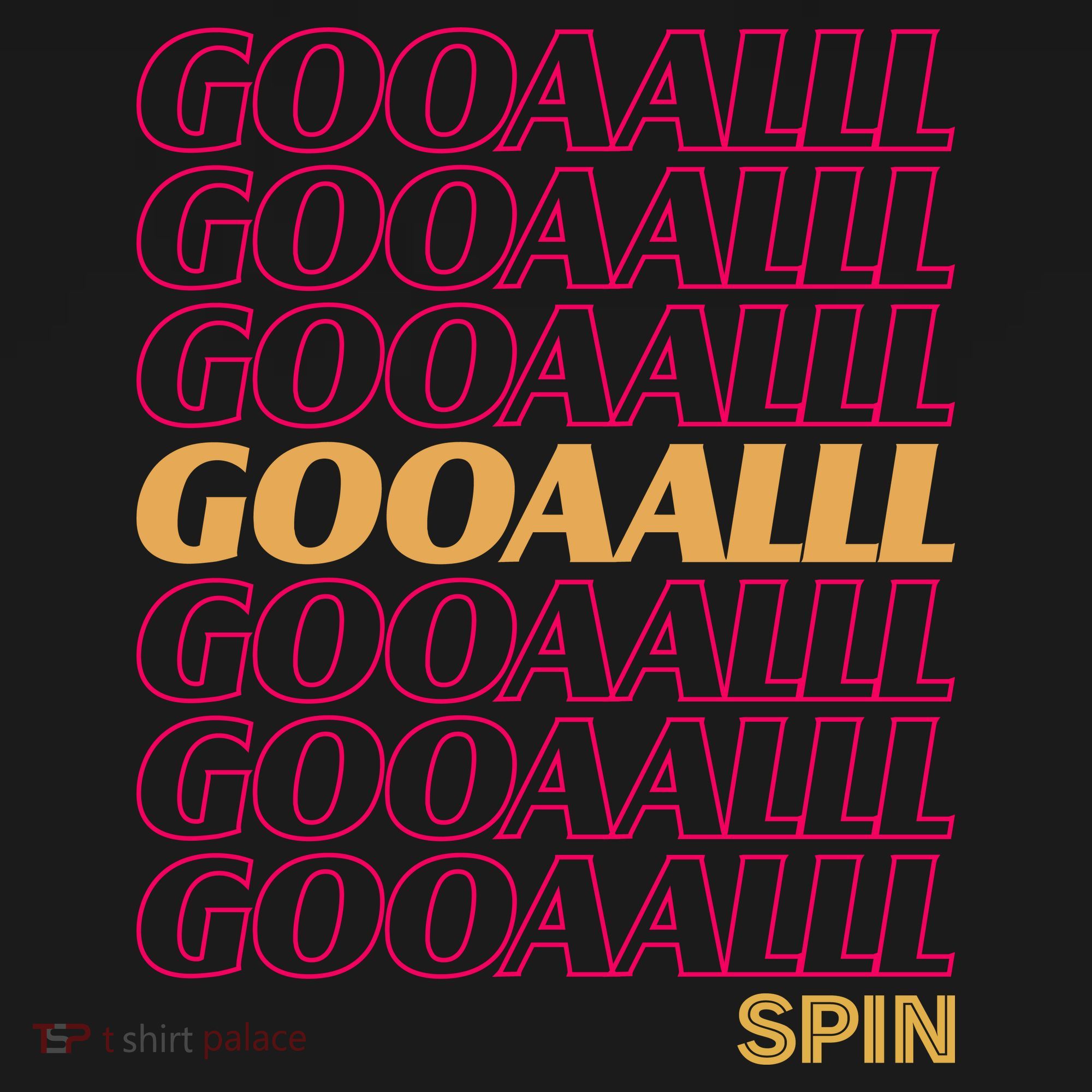 Gooalll Spin Soccer Fan Goal Coaster