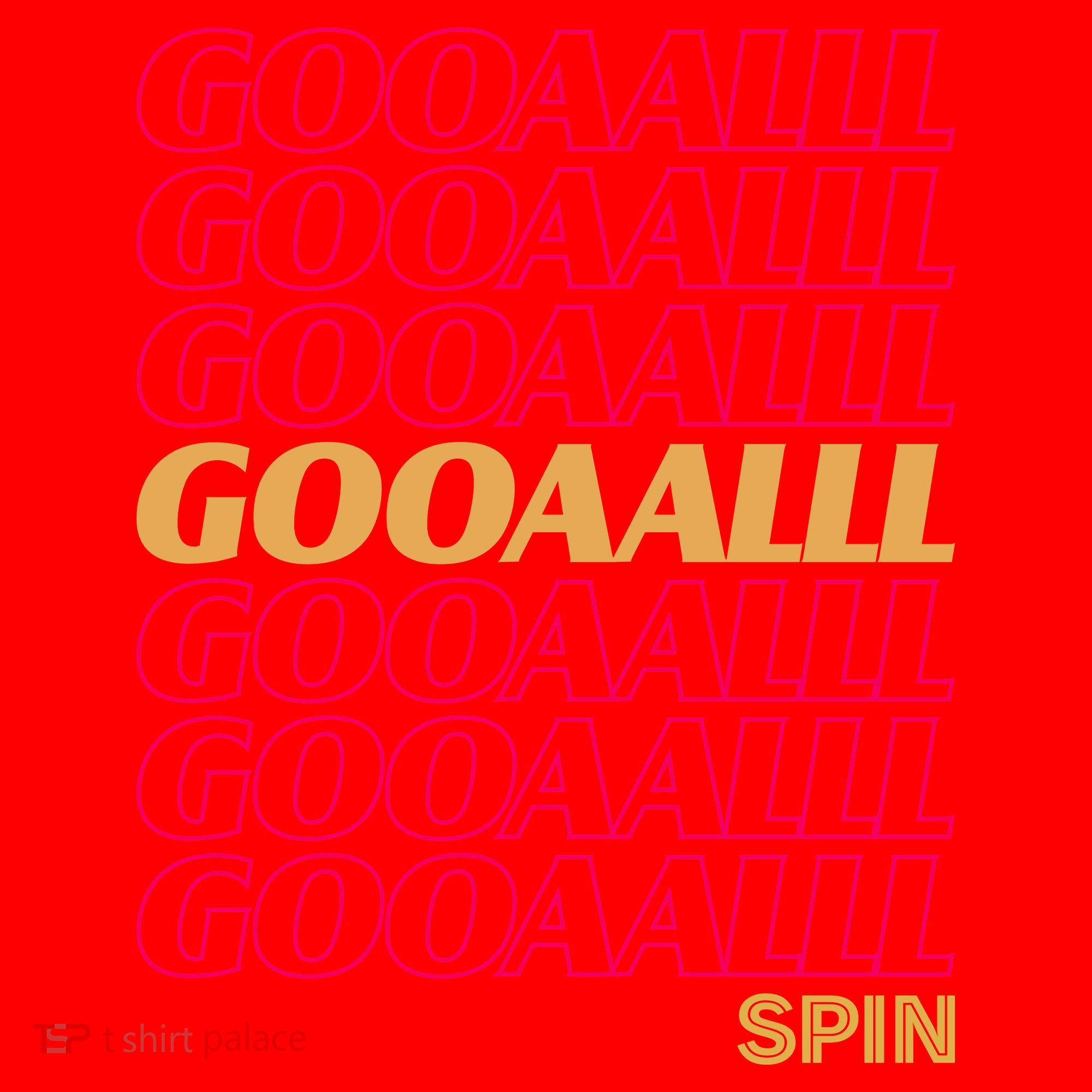Gooalll Spin Soccer Fan Goal Santa Hat