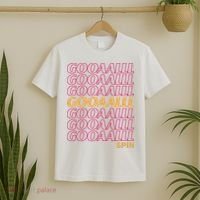 Gooalll Spin Soccer Fan Goal T-Shirt thumb 2