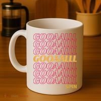 Gooalll Spin Soccer Fan Goal Coffee Mug thumb 4