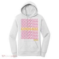 Gooalll Spin Soccer Fan Goal Women's Hoodie thumb 0