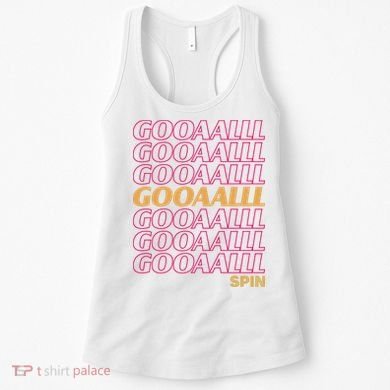 Gooalll Spin Soccer Fan Goal Women's Tank Top