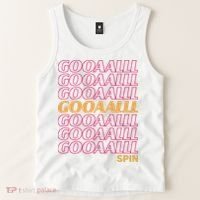 Gooalll Spin Soccer Fan Goal Tank Top thumb 2