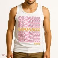 Gooalll Spin Soccer Fan Goal Tank Top thumb 3