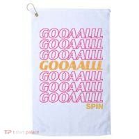 Gooalll Spin Soccer Fan Goal Golf Towel thumb 0