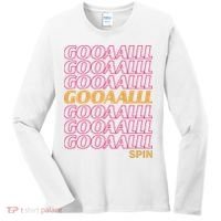 Gooalll Spin Soccer Fan Goal Women's Long Sleeve Shirt thumb 0