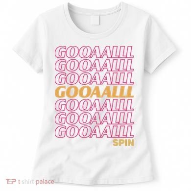 Gooalll Spin Soccer Fan Goal Women's T-Shirt