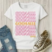Gooalll Spin Soccer Fan Goal Women's T-Shirt thumb 3